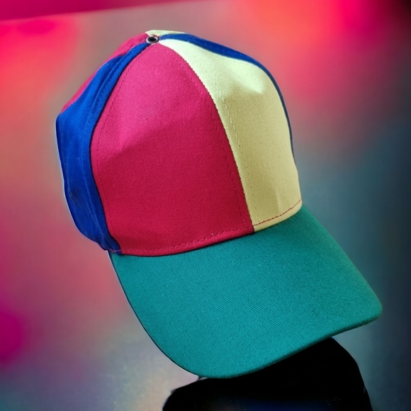 Multi-Colored Adult Baseball Hat - Picture 1 of 6